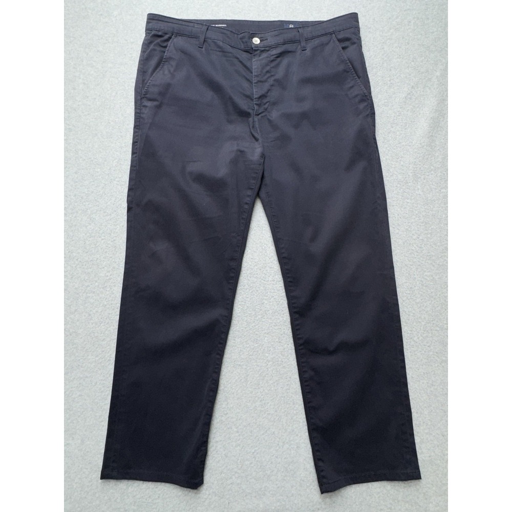 AG Adriano‎ Goldschmied Pants Mens 38R Navy Blue The Marshall Slim Trouser Chino